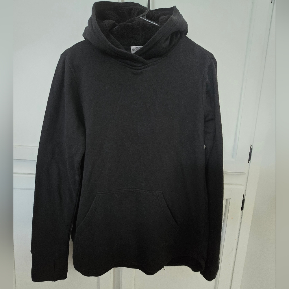 Athletic Works Black Sweatshirt Hoodie